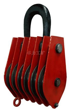 吊環(huán)型六輪滑車，軸套吊環(huán)型六輪滑車，滑車